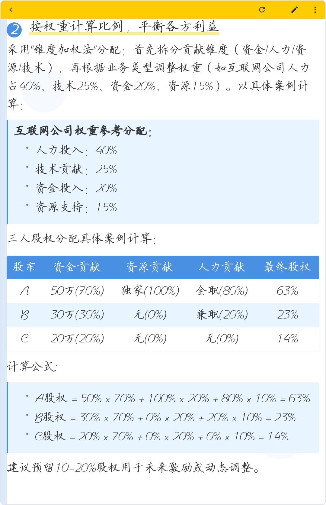 股权公平分配方案(股权公平分配方案是什么)日照市